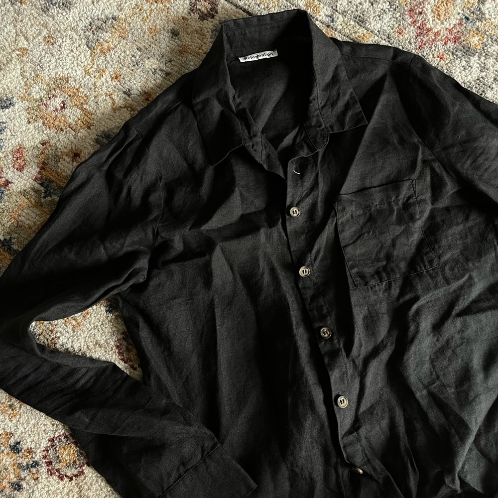 Reformation linen top